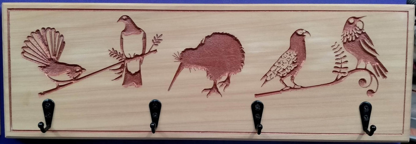 Key Holder - NZ Birds