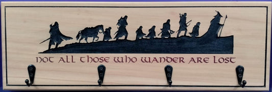 Key Holder - Not All Those Who Wander Are Lost