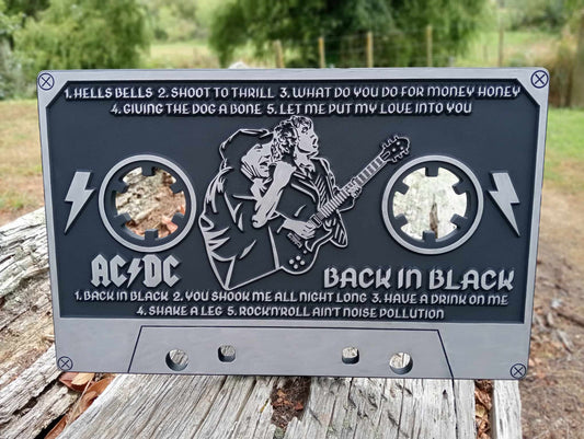Rock Cassette - Back in Black