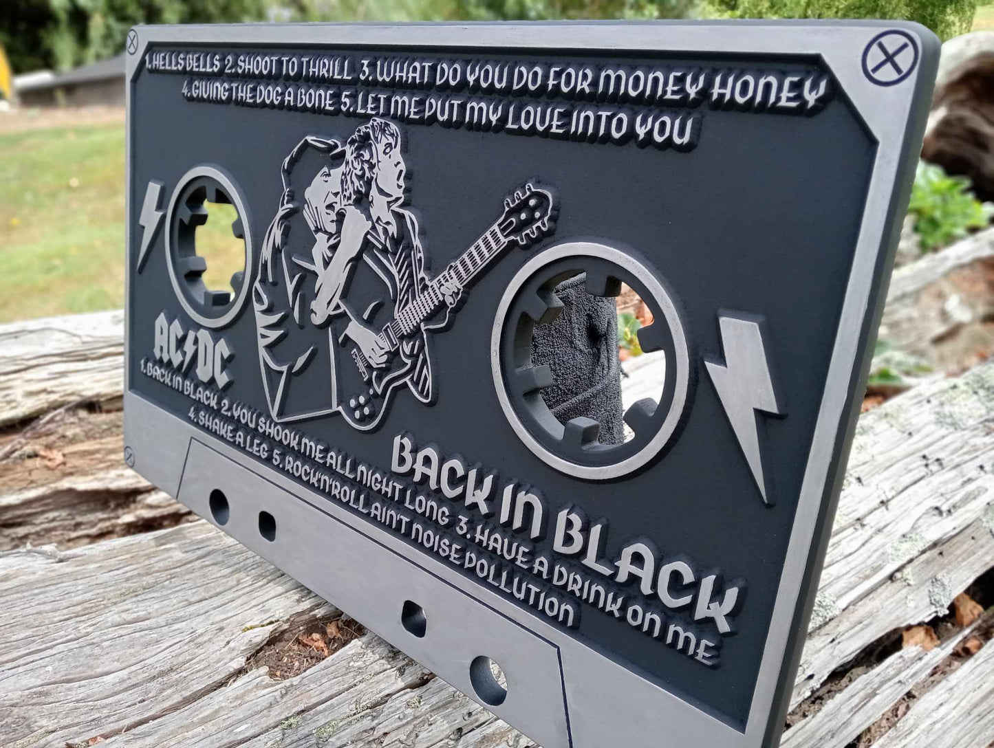Rock Cassette - Back in Black