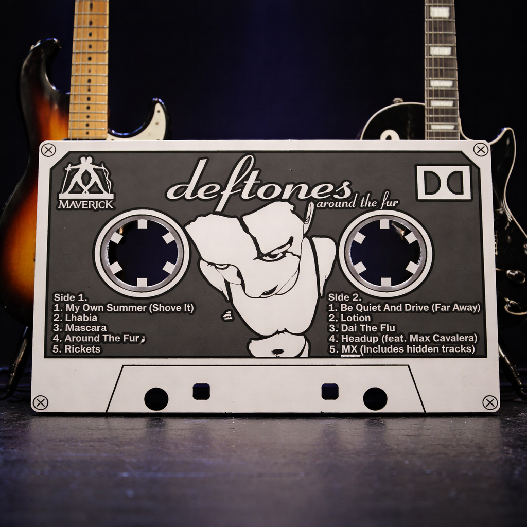 Rock Cassette Wall Art – Retro Designs | Music Room Gift NZ