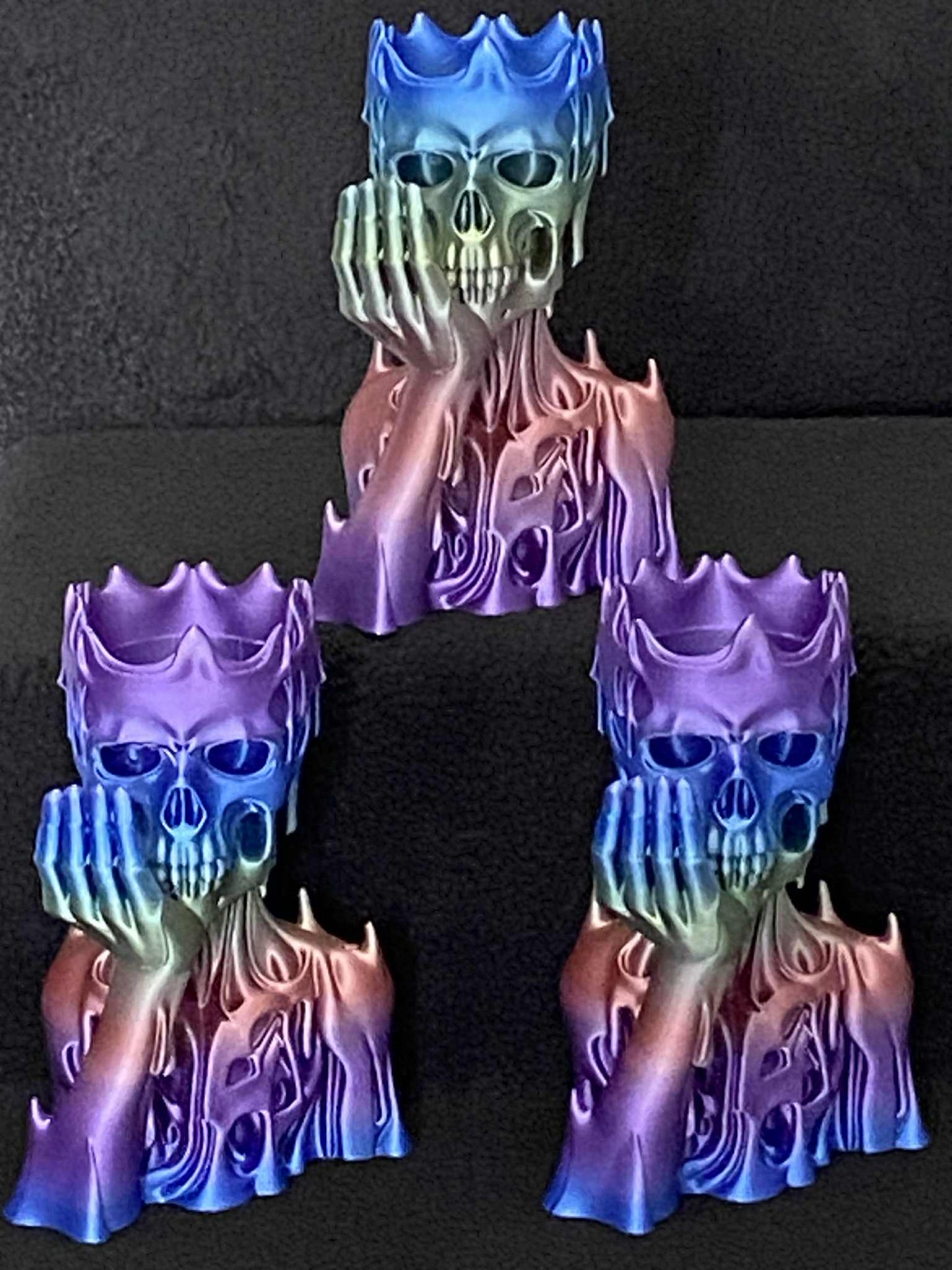 Skull by Candlelight