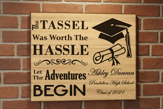 Graduation Plaque - Design 1