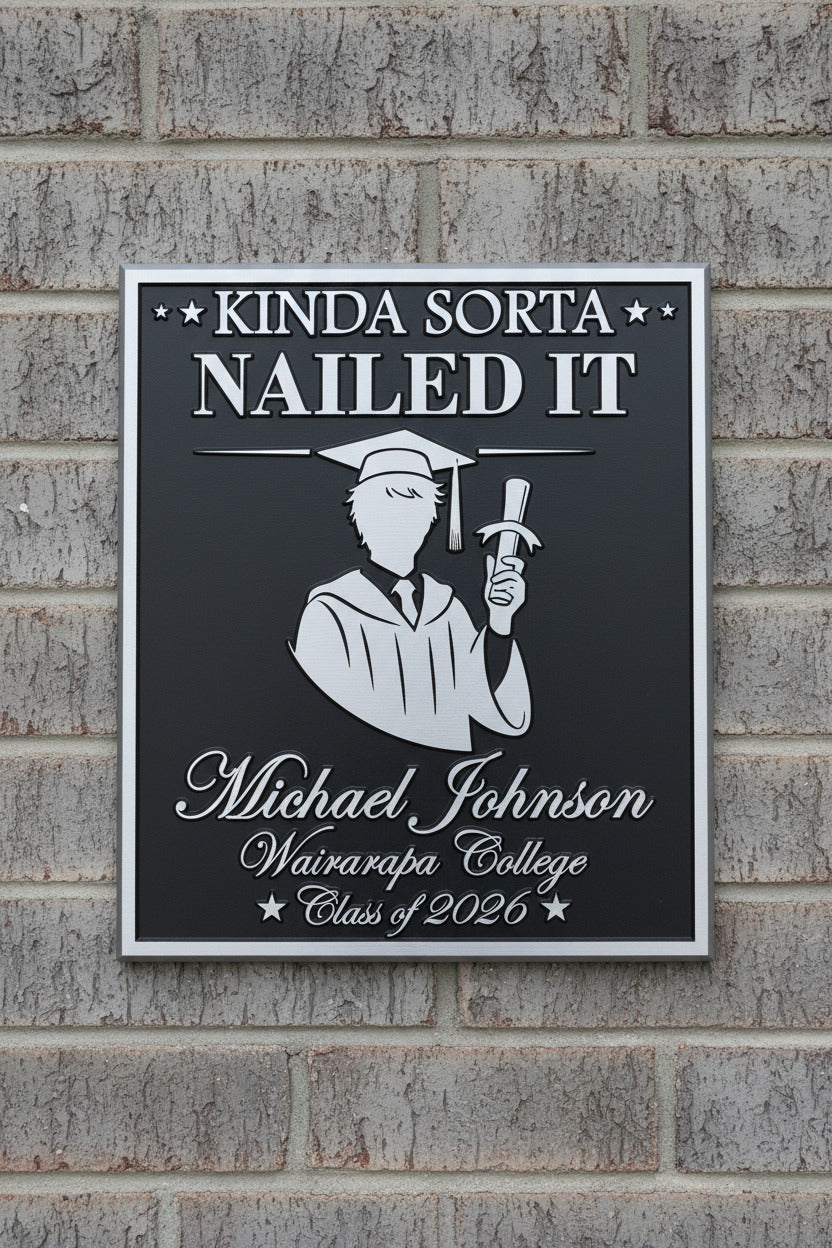 Graduation Plaque - Design 5