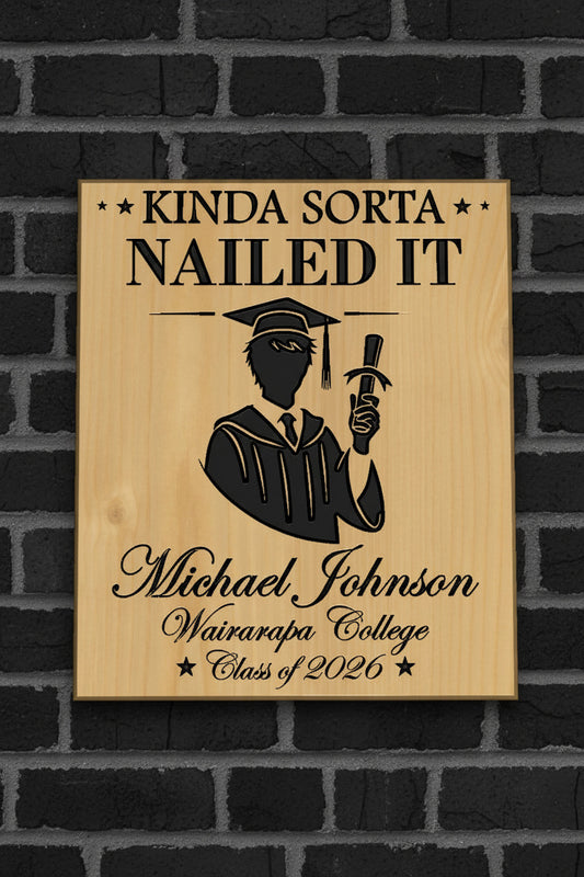 Graduation Plaque - Design 5