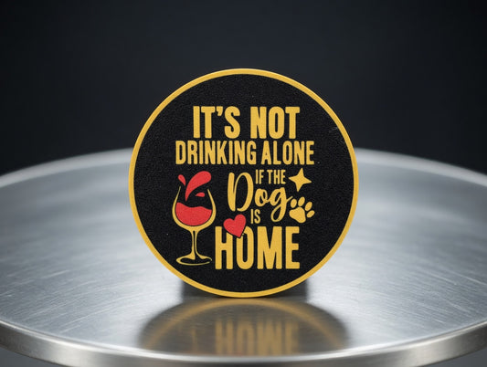 Drinking Alone Coaster