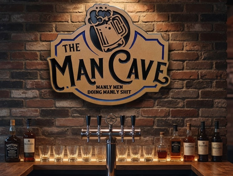 Man Cave - Manly Men