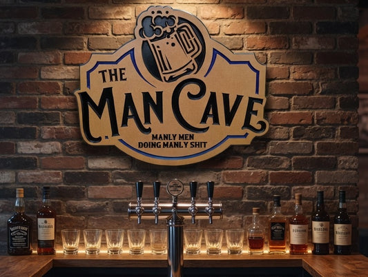 Man Cave - Manly Men