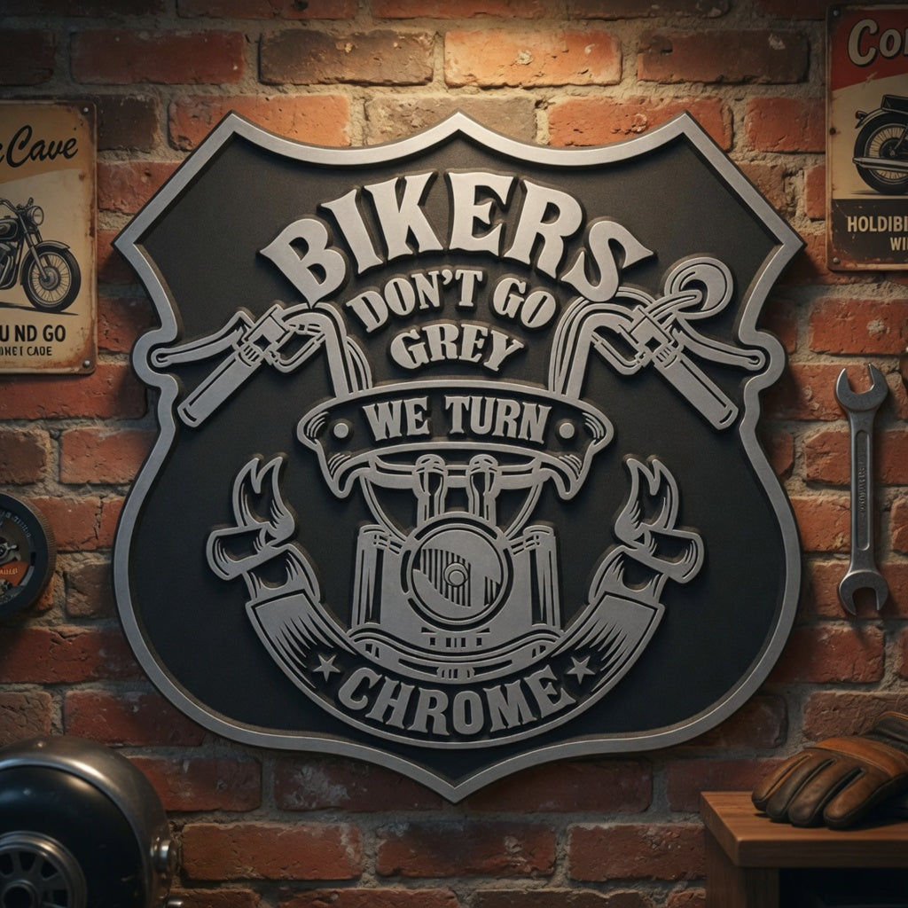 Motorcycle Sign - V3