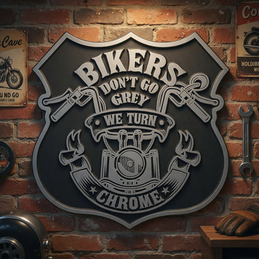 Motorcycle Sign - V3