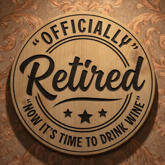 Retirement Plaque - Design 9