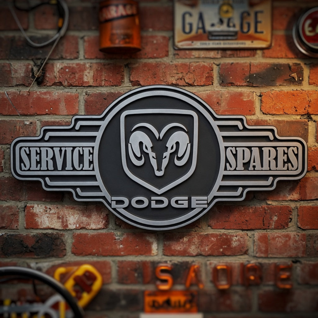Retro Auto Sign - V2