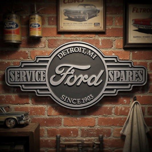 Retro Auto Sign - V3