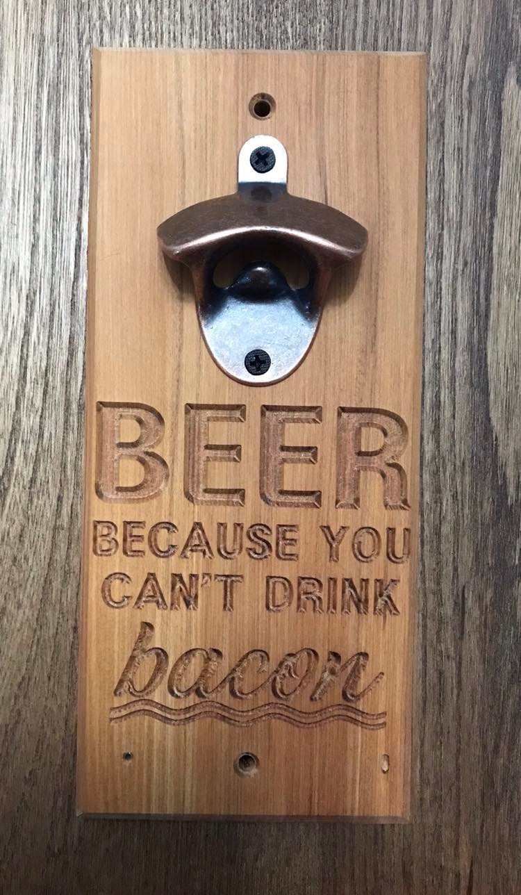 Bottle Opener - Bacon