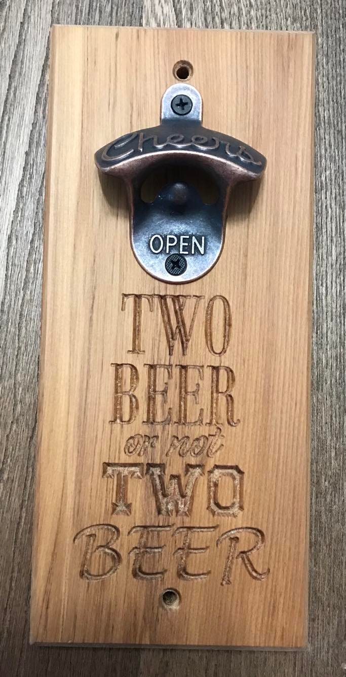 Bottle Opener - Two Beers