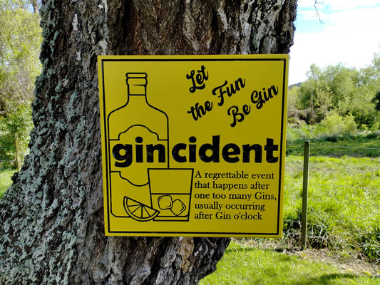 Gin-cident Wall Art