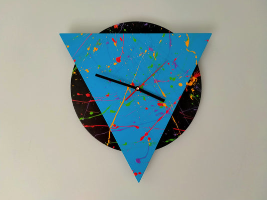 Splatter Clock