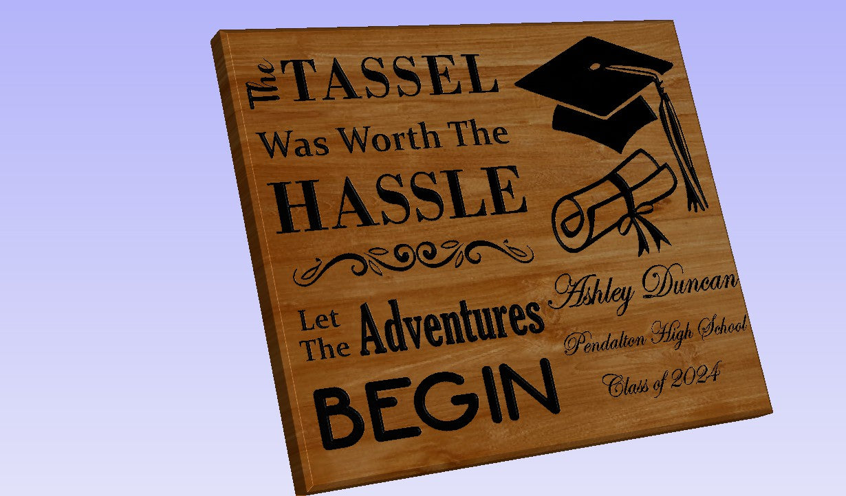 Graduation Plaque