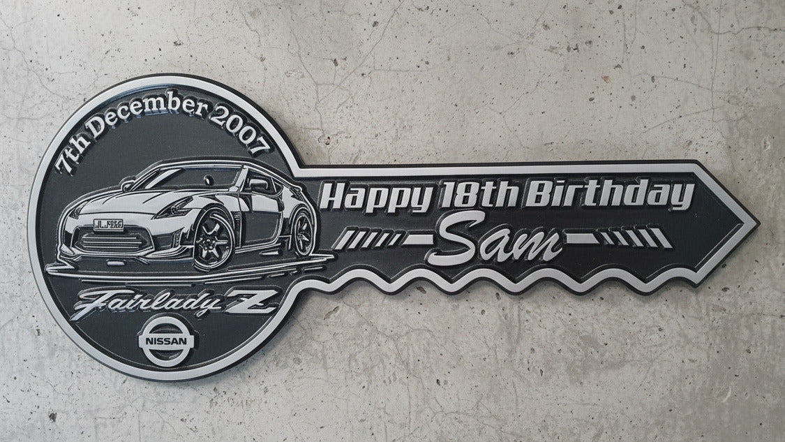 Personalised 21st Birthday Key