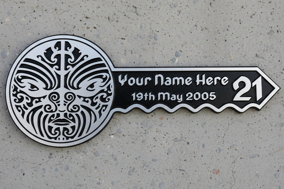 Personalised 21st Birthday Key