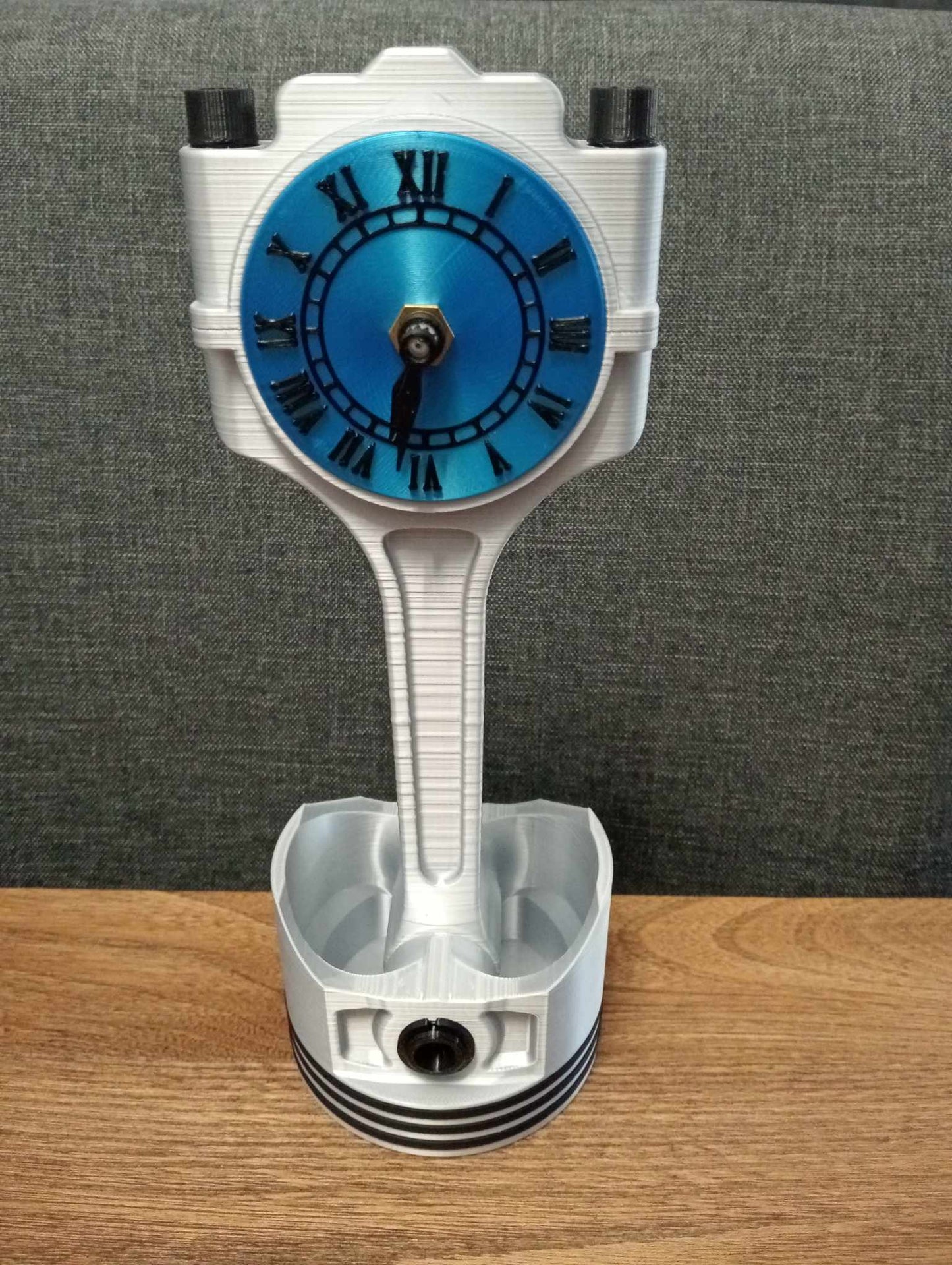 "Fast Times" - Piston Clock