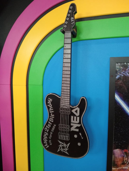 Personalised 21st Birthday Guitar