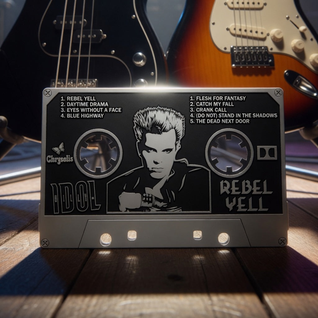 Rock Cassette Wall Art – Retro Designs | Music Room Gift NZ