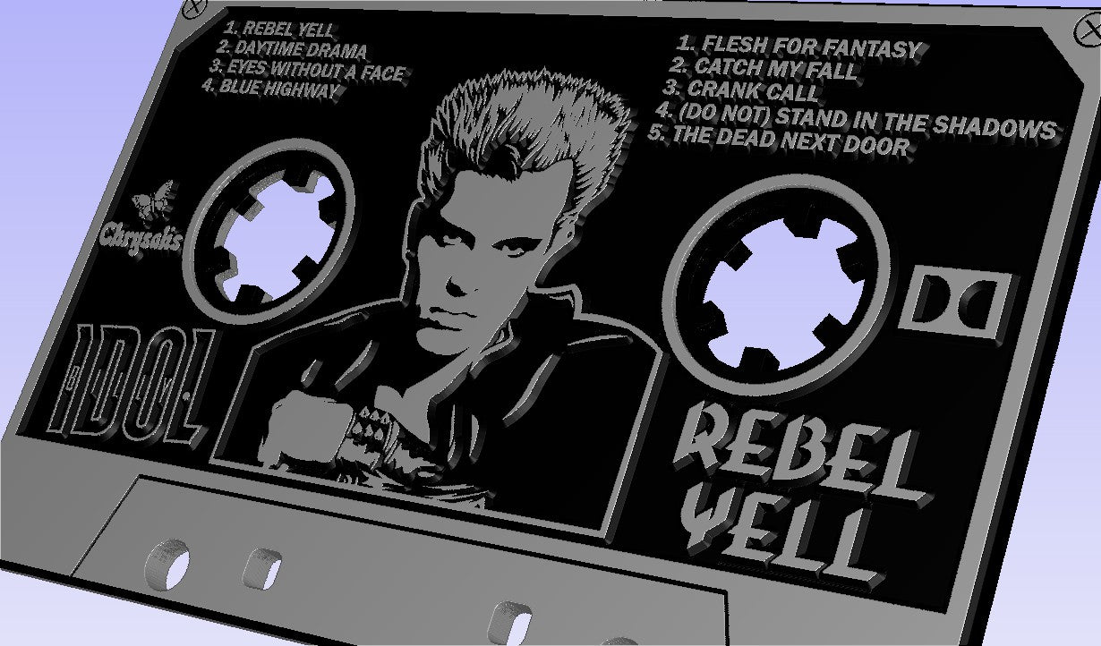 Rock Cassette - Rebel Yell