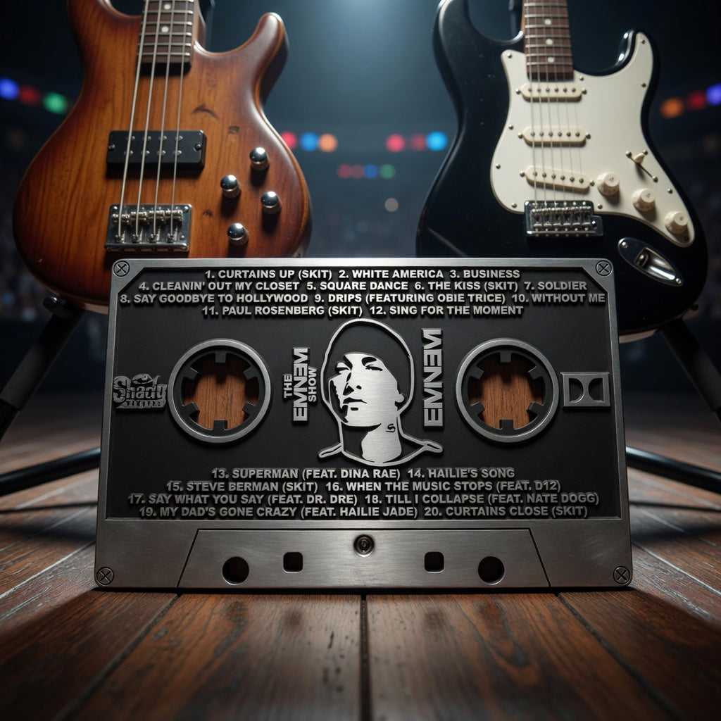 Rock Cassette Wall Art – Retro Designs | Music Room Gift NZ