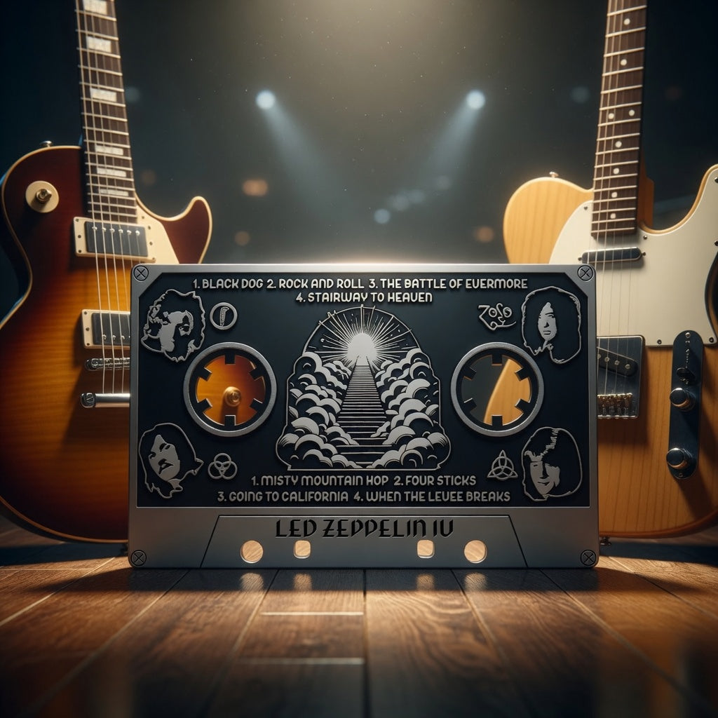 Rock Cassette Wall Art – Retro Designs | Music Room Gift NZ
