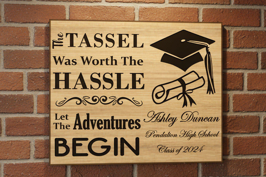 Graduation Plaque - Design 1