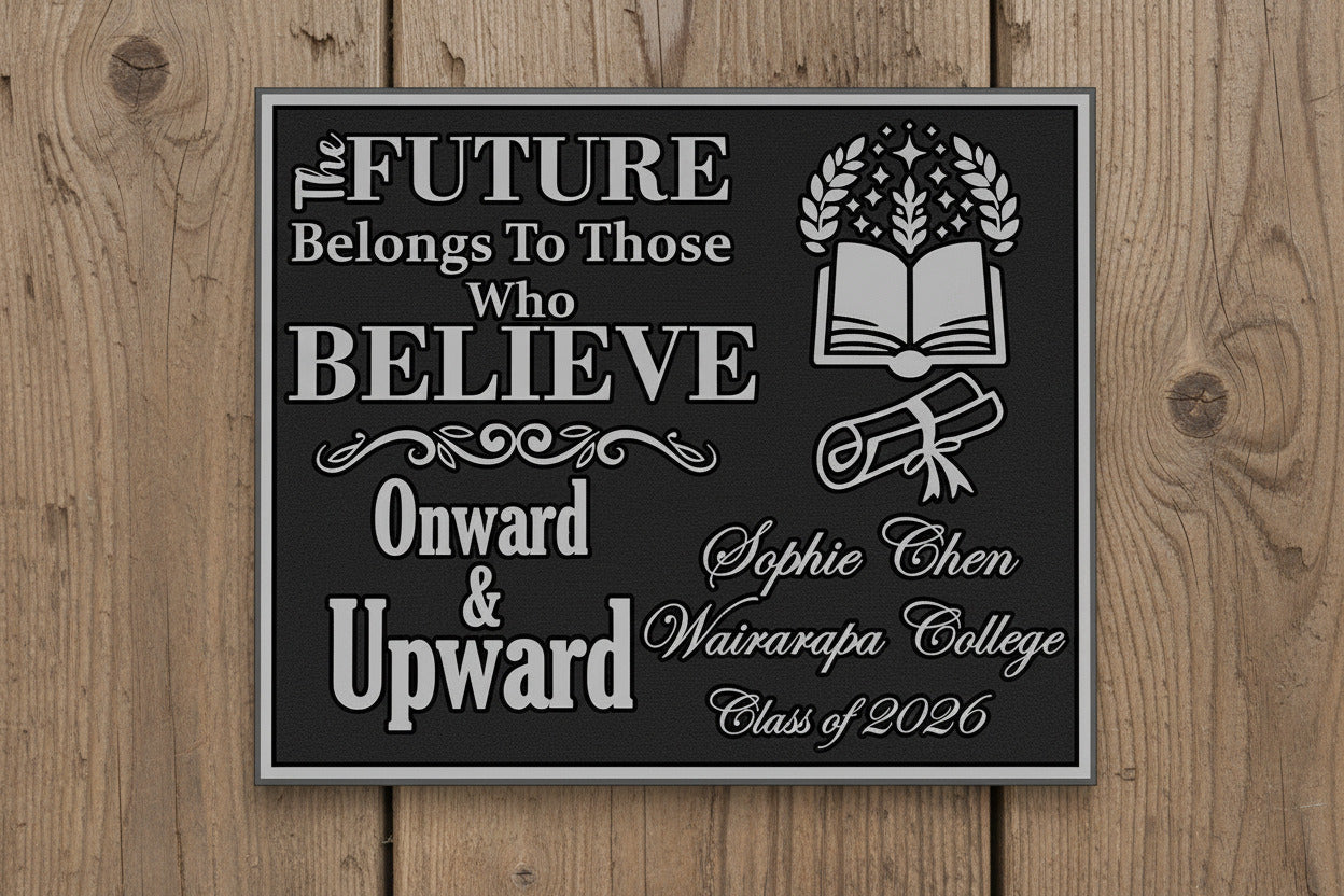 Graduation Plaque - Design 4