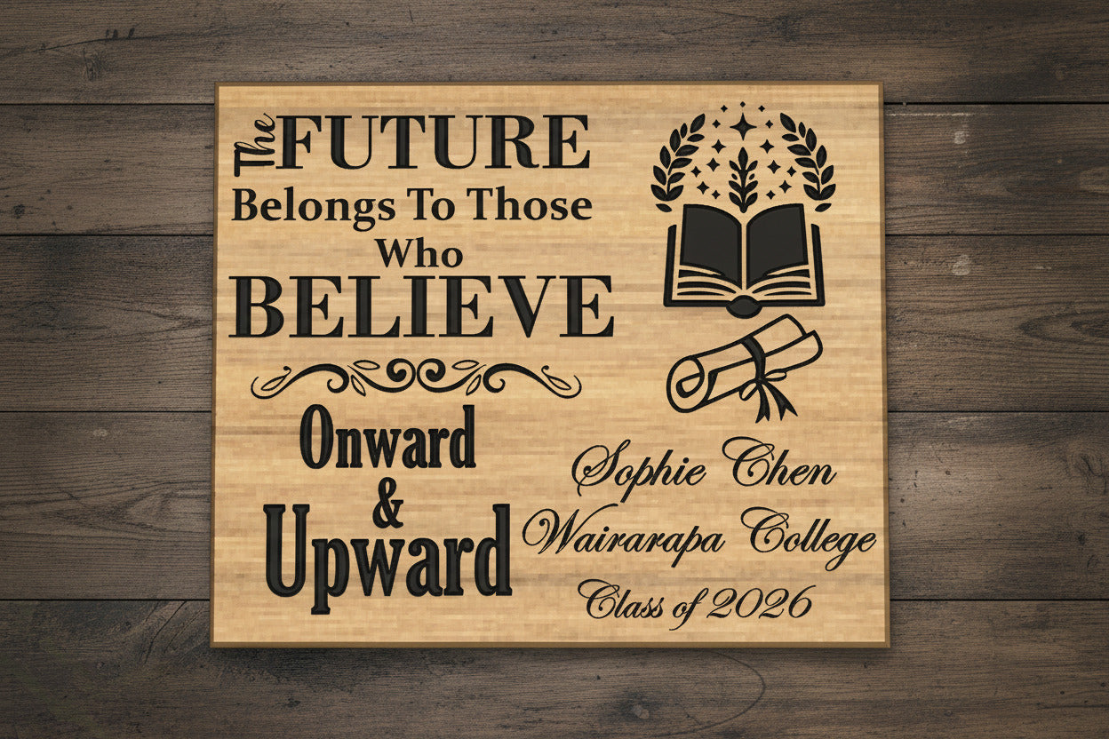 Graduation Plaque - Design 4
