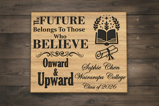 Graduation Plaque - Design 4