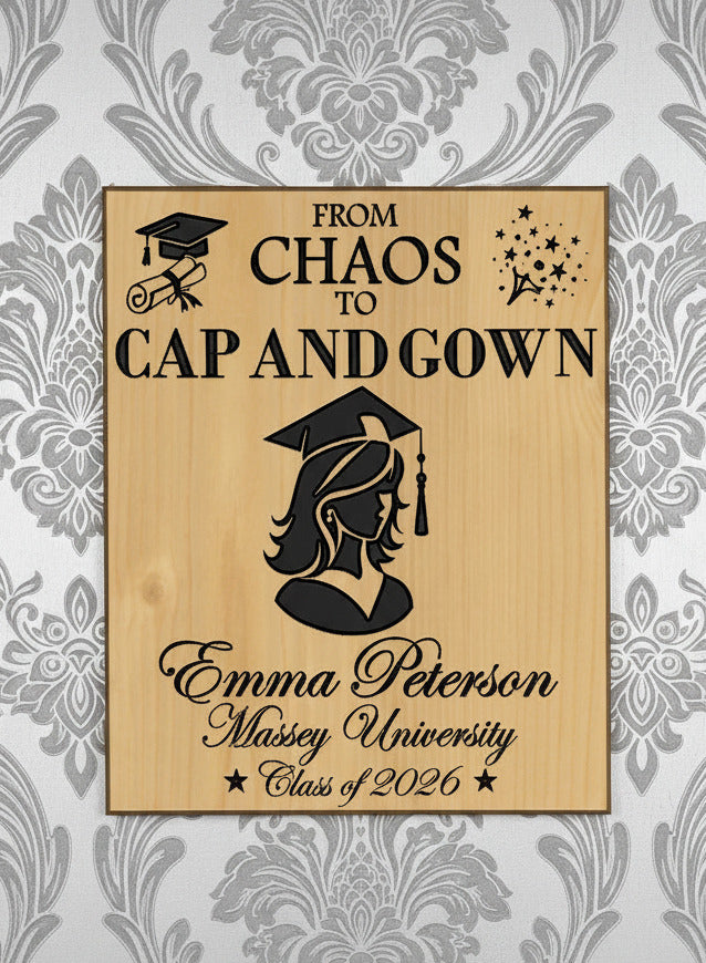 Graduation Plaque - Design 6