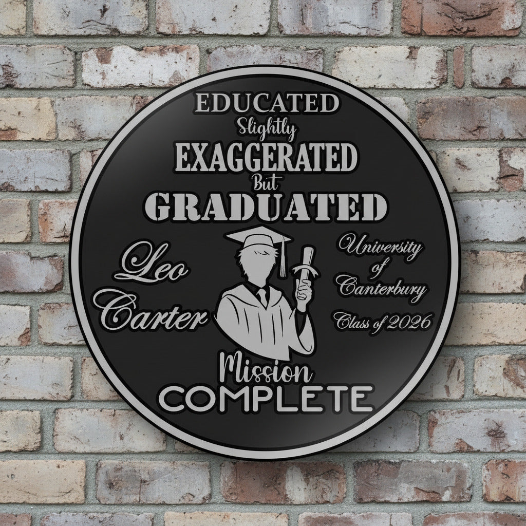 Graduation Plaque - Design 8
