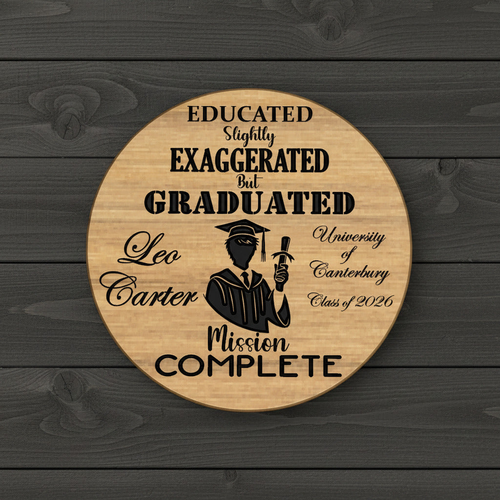 Graduation Plaque - Design 8