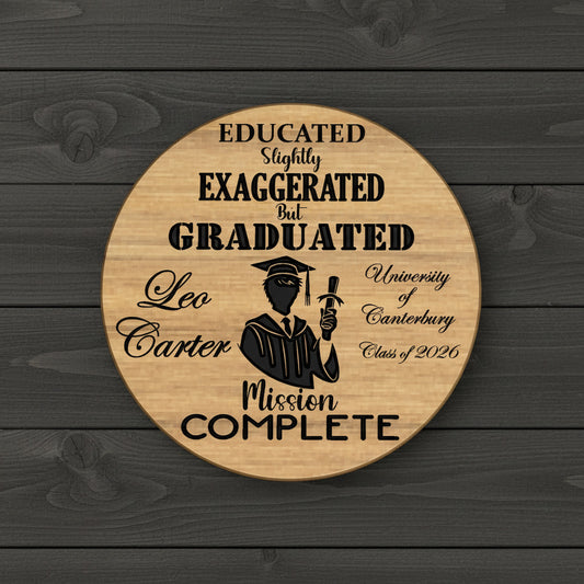 Graduation Plaque - Design 8