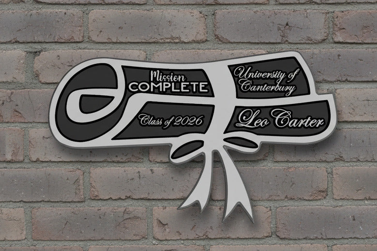 Graduation Plaque - Design 9