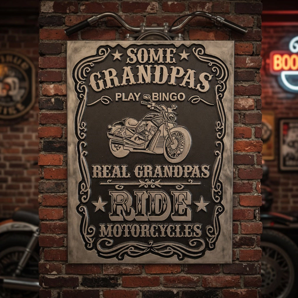 Motorcycle Sign - V4