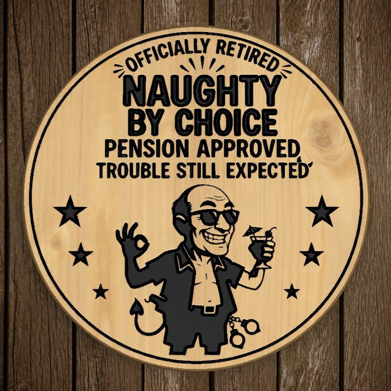 Retirement Plaque - Design 5