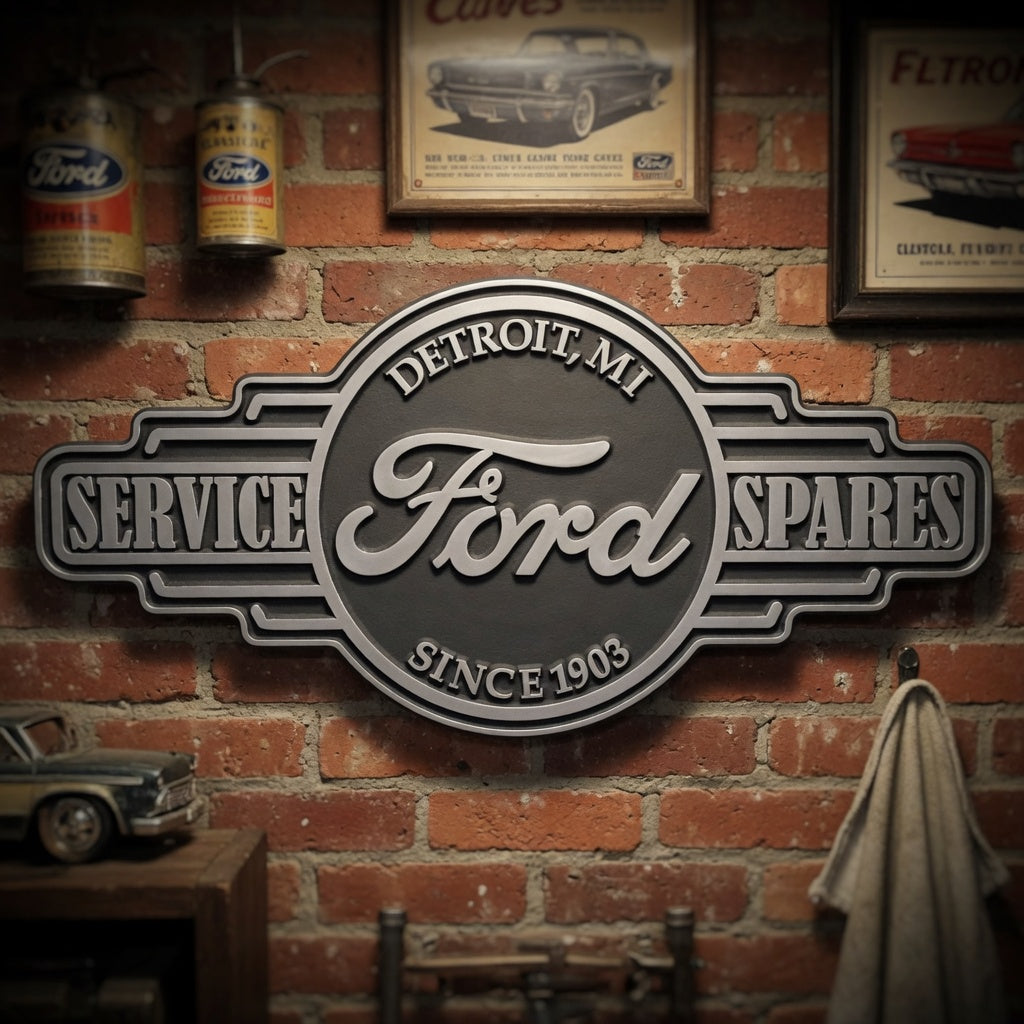 Retro Auto Sign - V3