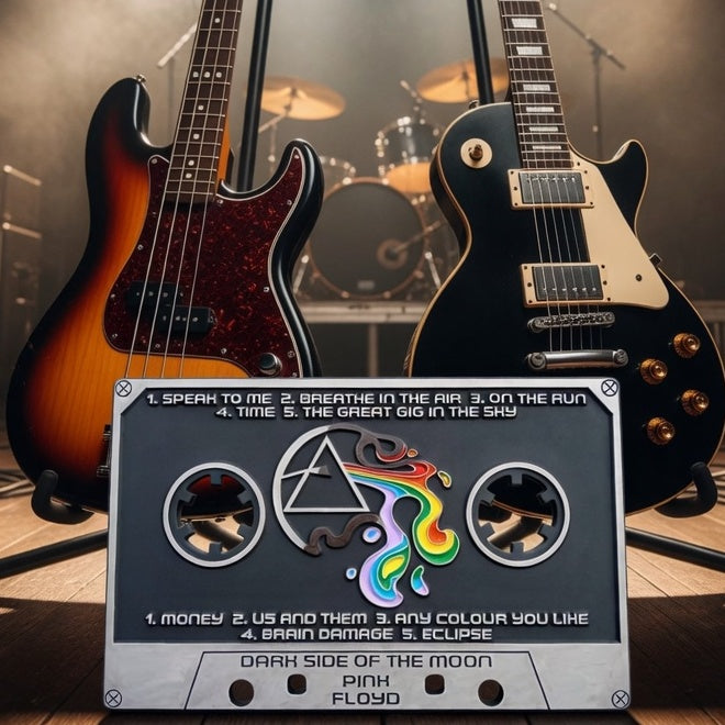 Rock Cassette Wall Art – Retro Designs | Music Room Gift NZ