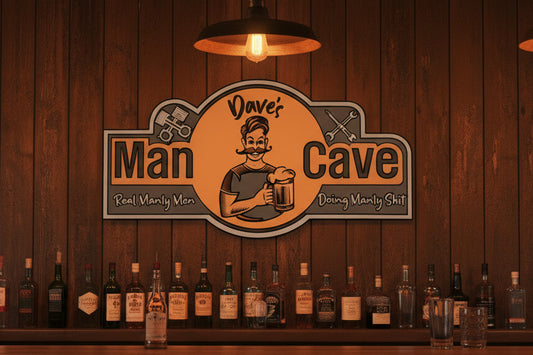 Man Cave Sign - Personalised